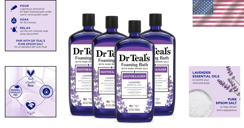 Lavender Epsom Salt Bubble Bath