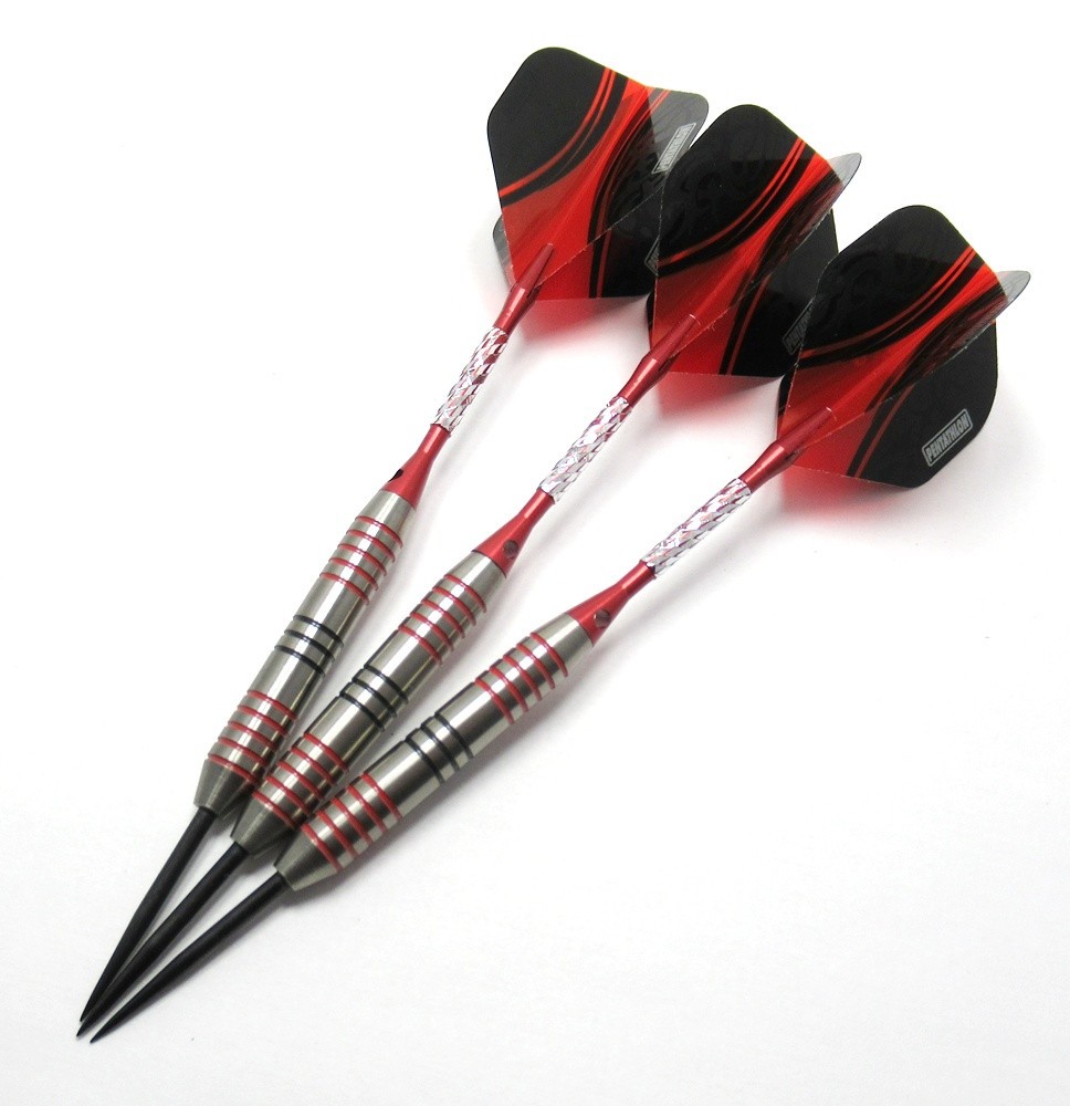 Ruthless Winners 90% Tungsten Steel Tip Darts 27g + Extras Includes Tracking