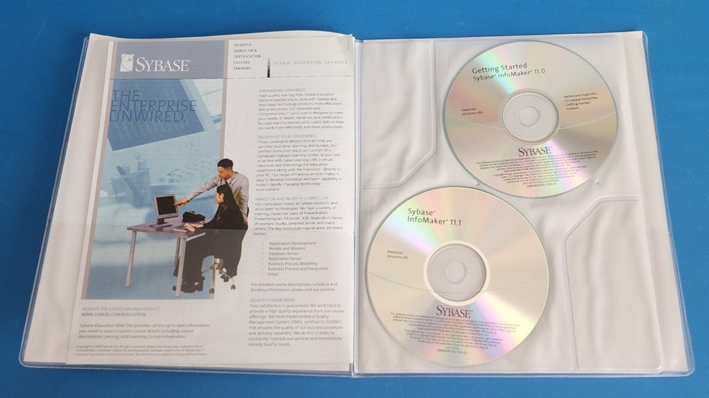 Sybase InfoMaker Version 11.1 Windows x86 3 CDs, InfoMaker 11.1, Getting Started