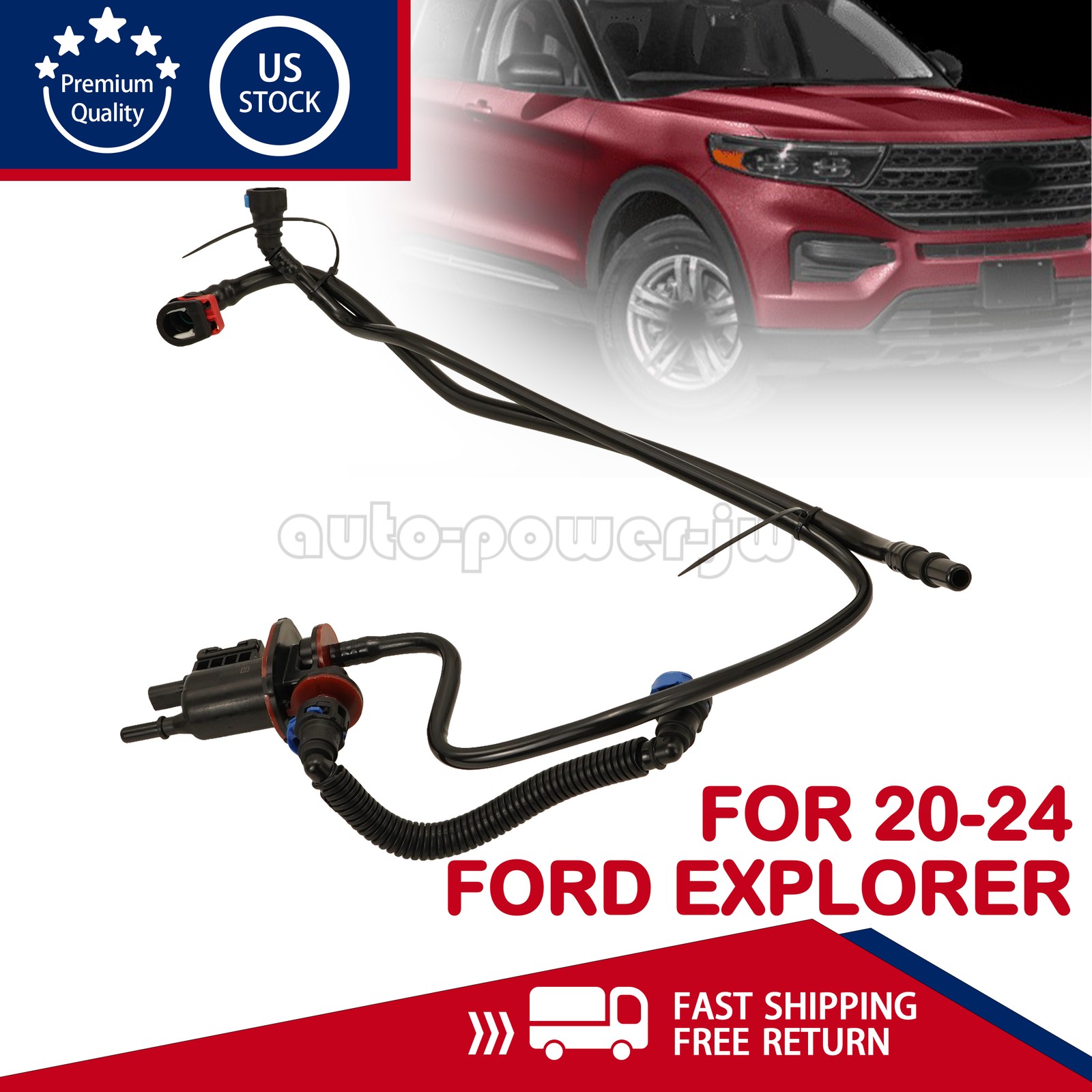 Bracket Fuel Tube Support For 2020-2024 Ford Explorer-2.3L L1MZ-9B325-B