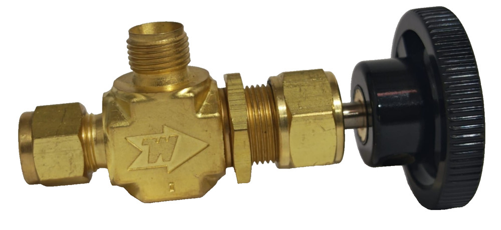 WHITEY B-1RS6-A Brass Needle Valve 3/8″
