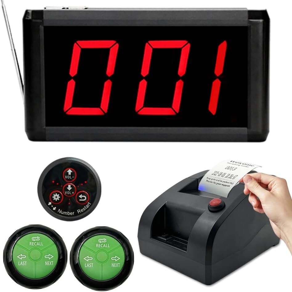 Number Calling Systen Take A Number System Simple Wireless Queue Management