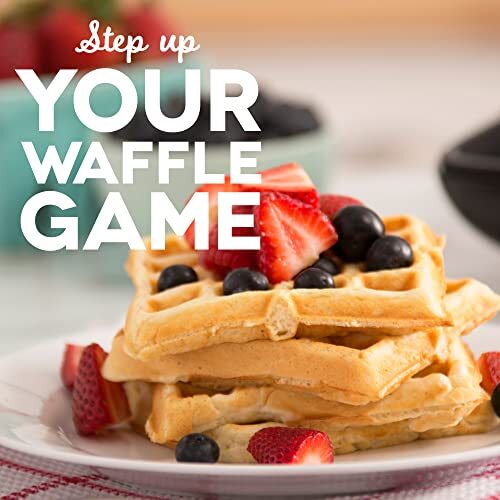 Dash Deluxe No-Drip Waffle Iron Assorted Colors , Styles , Pattern Names