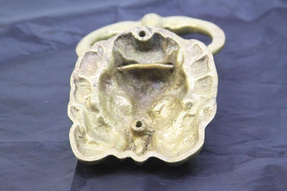 Antique Solid Brass Lion Door Knocker Heavy Duty