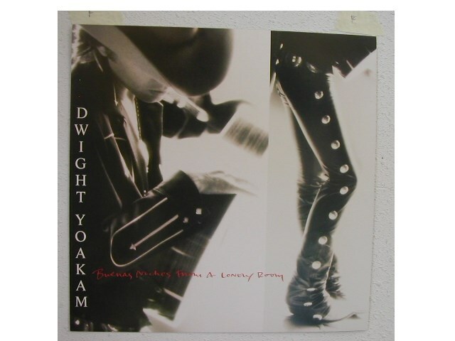 Dwight Yoakam Poster Flat and a Handbill