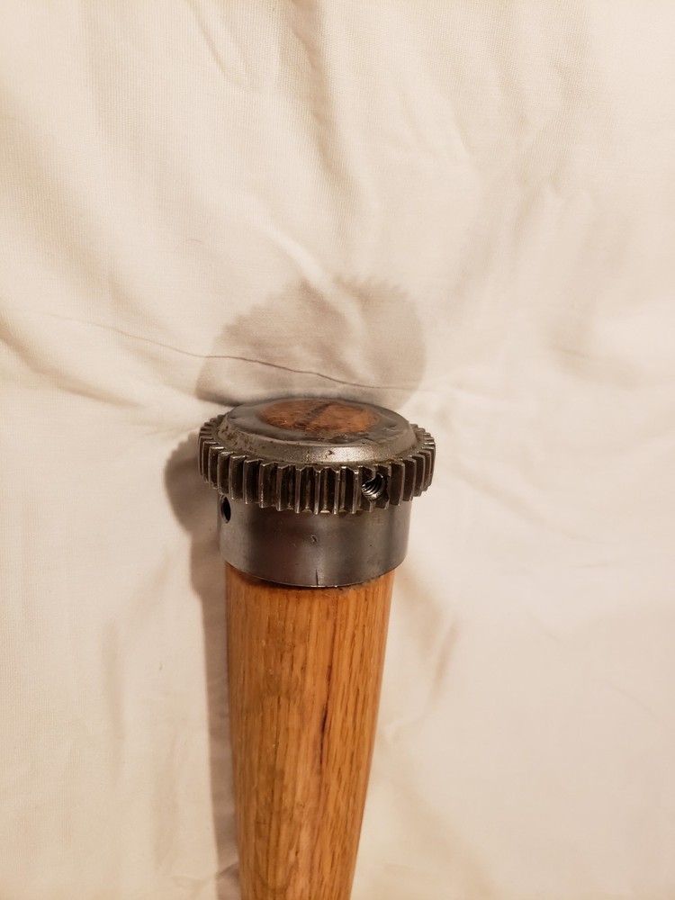 Gear top mace