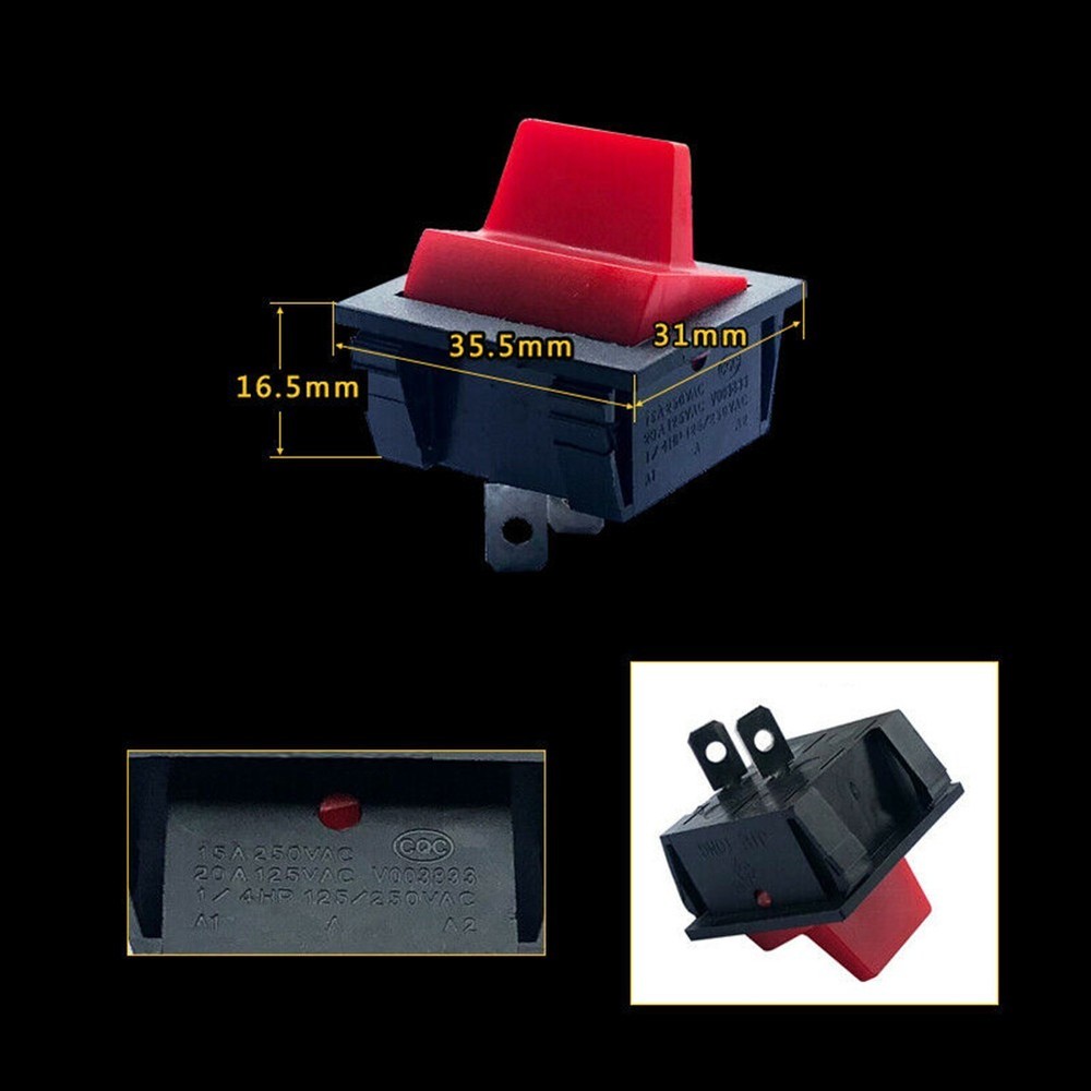 10pcs for TOGGLE Switch Flameout Switch 2500 Garden Tools Accessories 125/250V