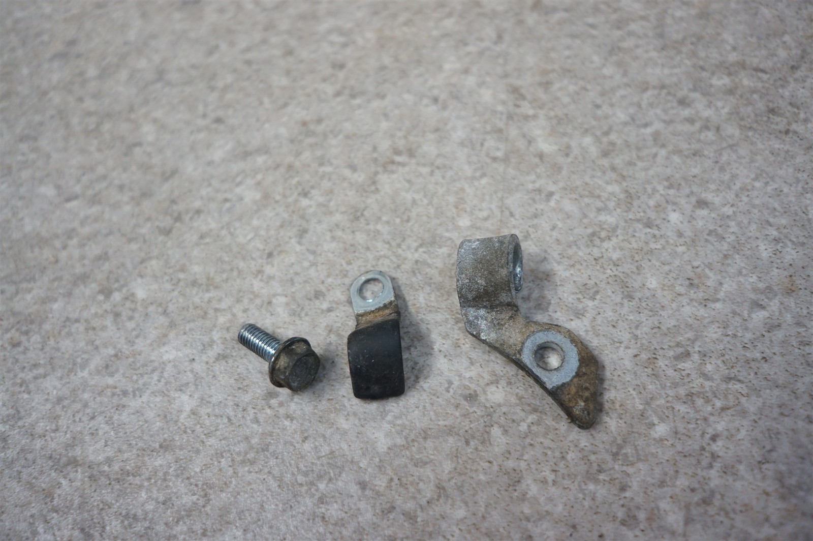 1984 84 Honda ATC250R ATC 250R Stock OEM Clutch Cable Mount