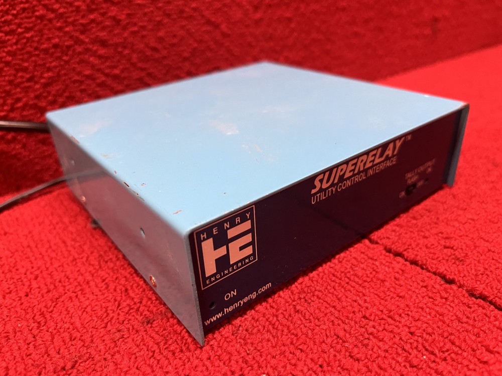 Used Henry Engineering SUPERELAY Utility Control Interface Super Relay Good Cond