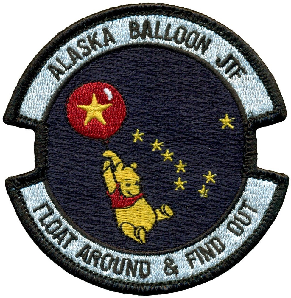 USAF  176th WING – ALASKA BALLOON JOINT TASK FORCE 2023 - PATCH