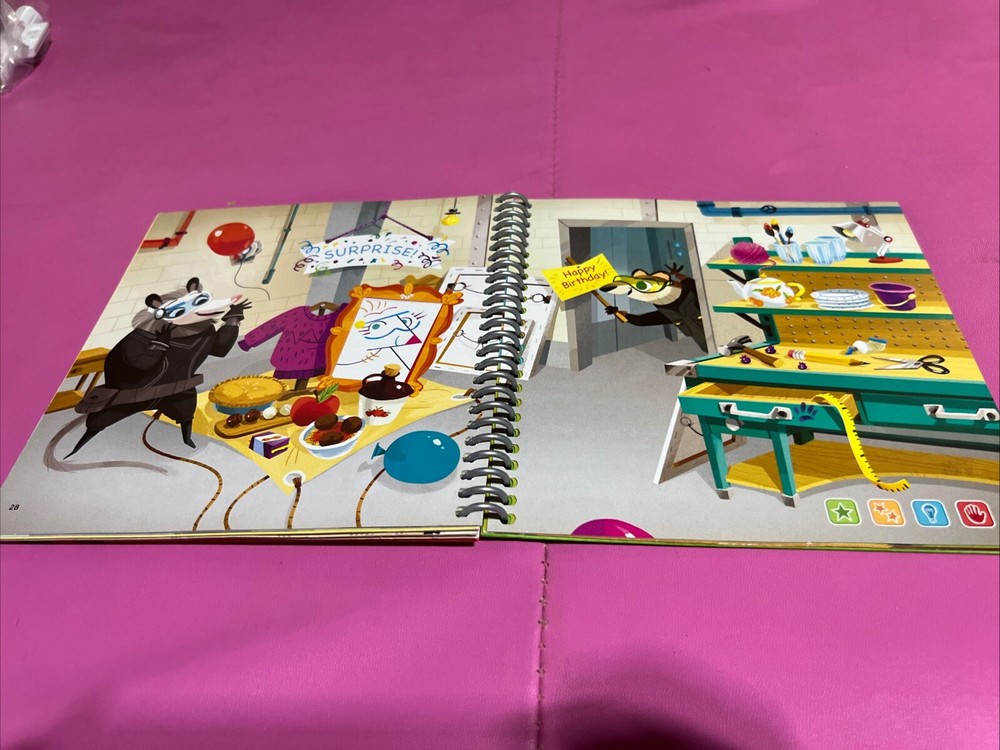 LeapFrog Leap Start 1st Grade Book — SPY MATH with CRITICAL THINKING
