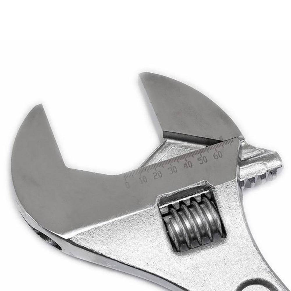 Crescent AC224VS Adjustable Wrench: Chrome-Plated