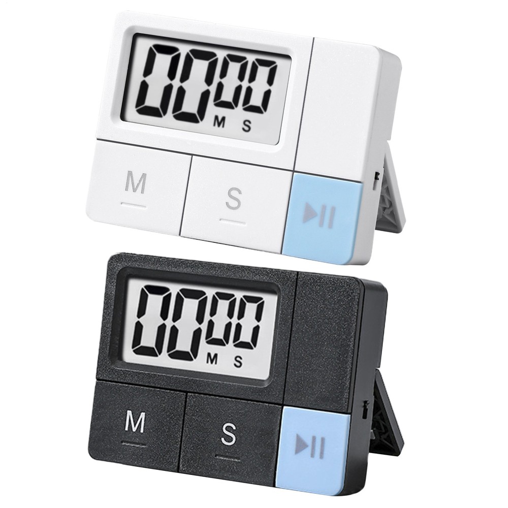 1pc LCD Digital Kitchen Cooking Timer Count Down Up Clock Loud Alarm Magnetic