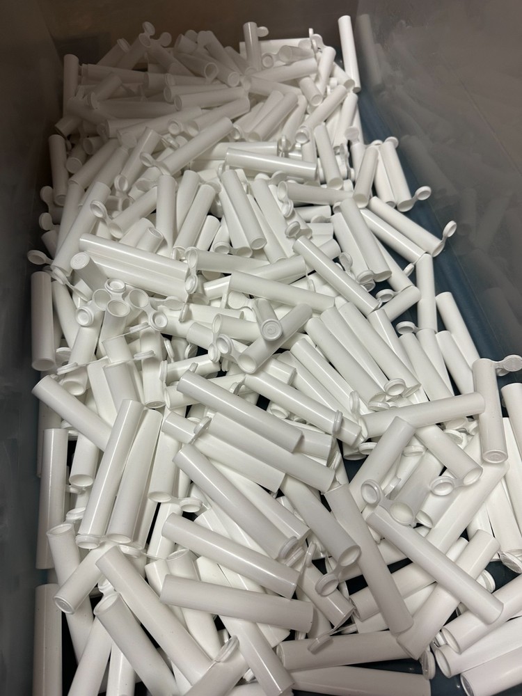 98mm Pre Roll Tubes White BULK  150
