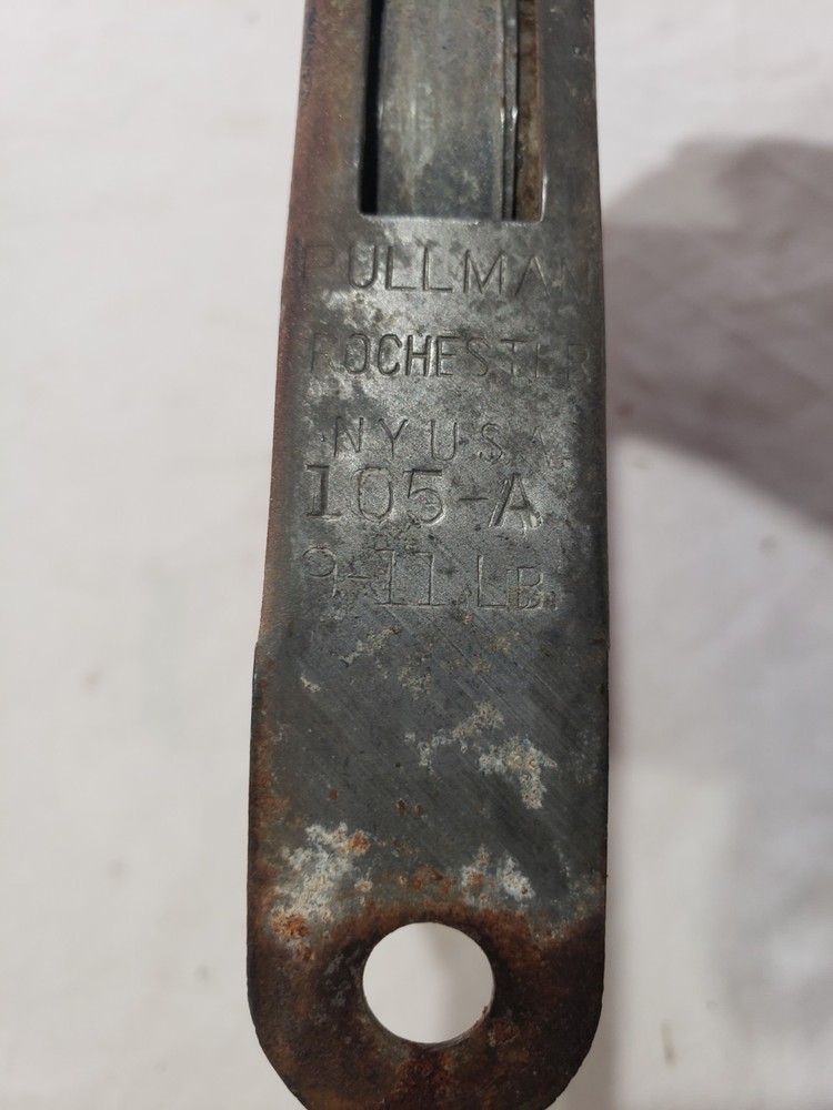 PULLMAN ROCHESTER 105-A SPRING LOADED WINDOW DAMPER 9-11 LB