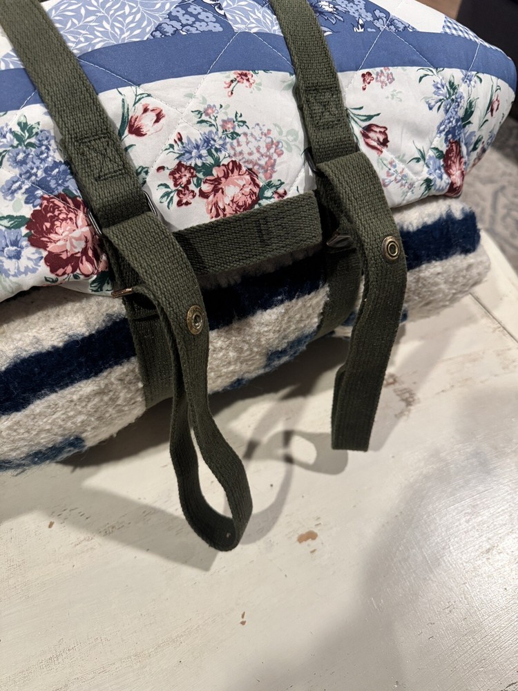 Two US Army Sleeping Bag Carriers (2)