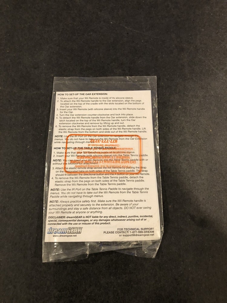 Nintendo Wii Big Deal Pack Inserts Sealed