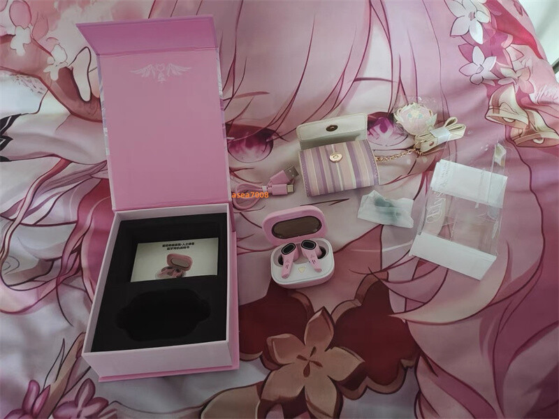 miHoYo Honkai Impact 3 Elysia Bluetooth Headset Wireless Earphone Original