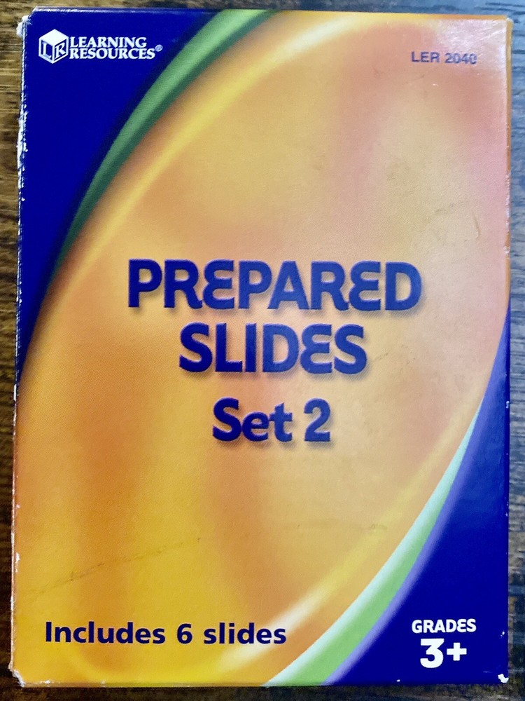 Learning Resources Prepared Slides Set 1 Grades 3+ #LER 2039 6 Slides