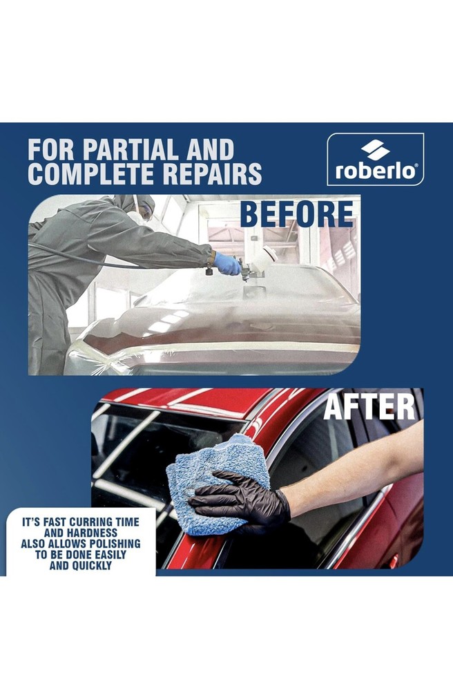 Clear coat kit 250HS Roberlo