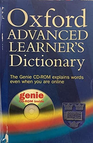 Oxford Advanced Learners Dictionary (includes CD-ROM) Mixed media product Book