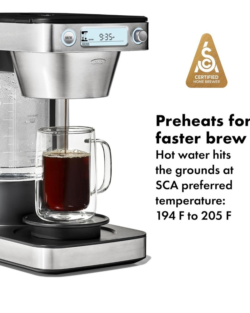 OXO Brew 12-Cup Coffee Maker With Podless Single-Serve Function - 8721200 | READ
