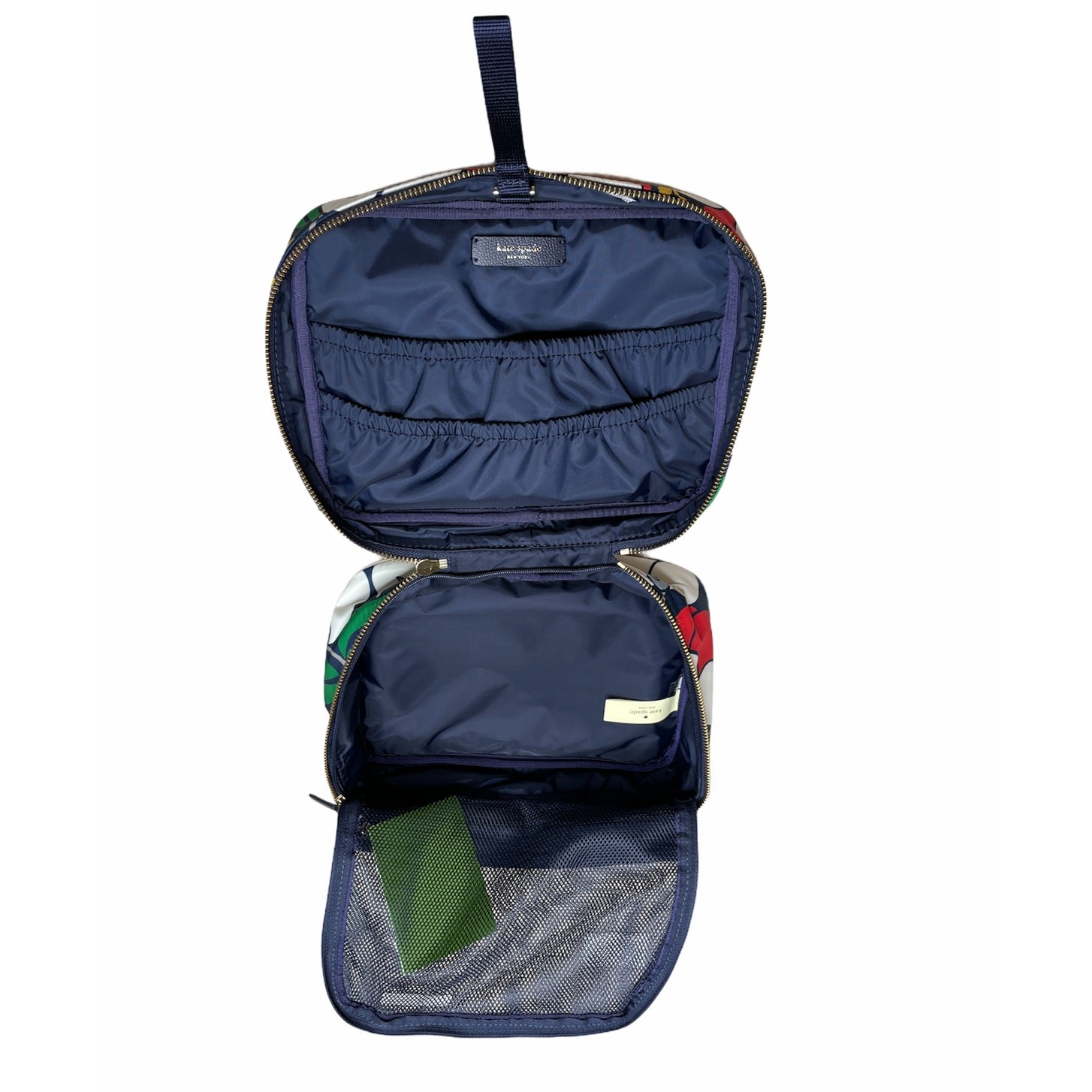 Kate Spade Travel Cosmetic Case Toiletry bag Floral Print