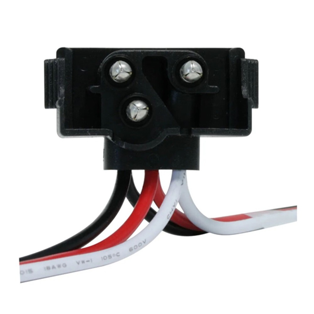 3 Prong Continuous Right Angle Plug Wire Harness - Sold Per Plug