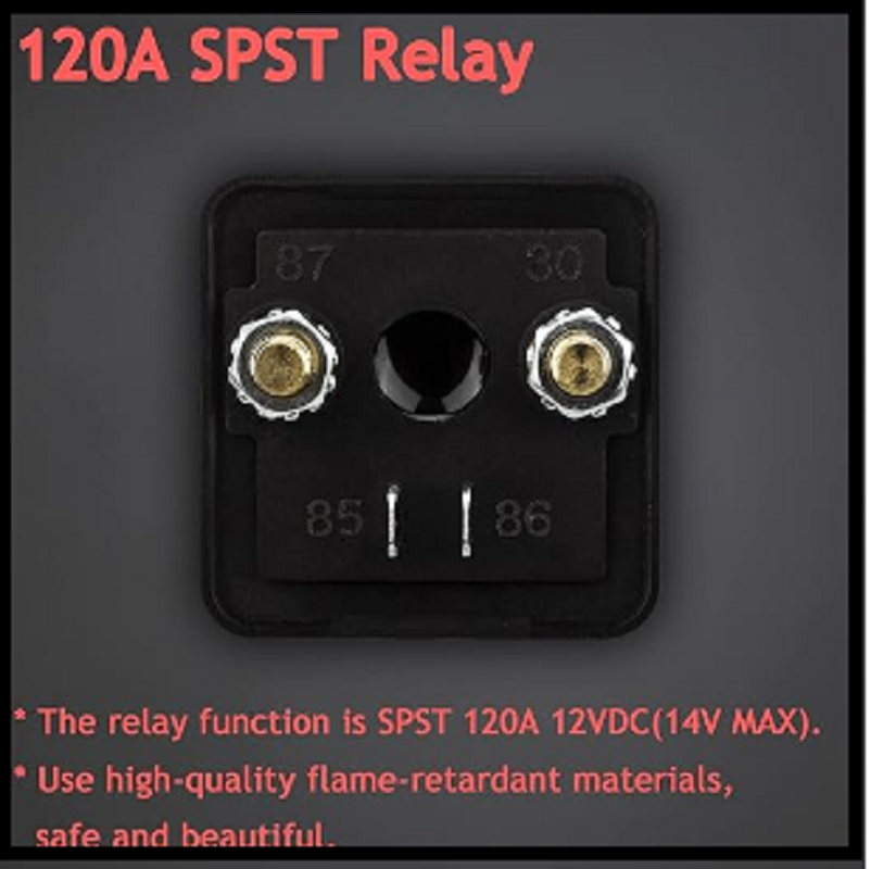 2 Pack 12v Dc 120a Starter Relay Switch Car Heavy Duty Split Charge Continuous D
