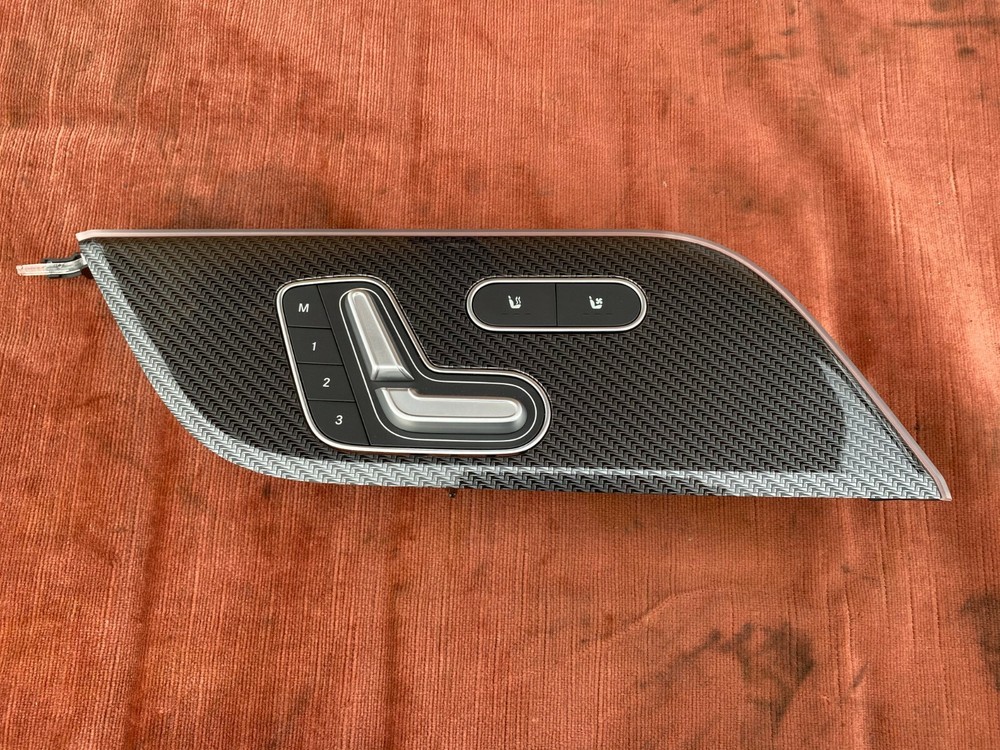 Mercedes Benz GLA B Class A247 seat switch button carbon