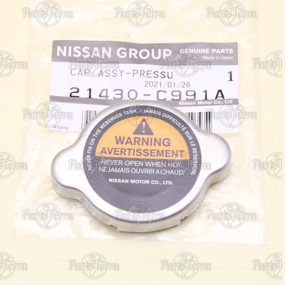 Genuine OEM NISSAN Frontier 370Z INFINITI M56 Q70 Q56 Radiator Cap 21430-C991A
