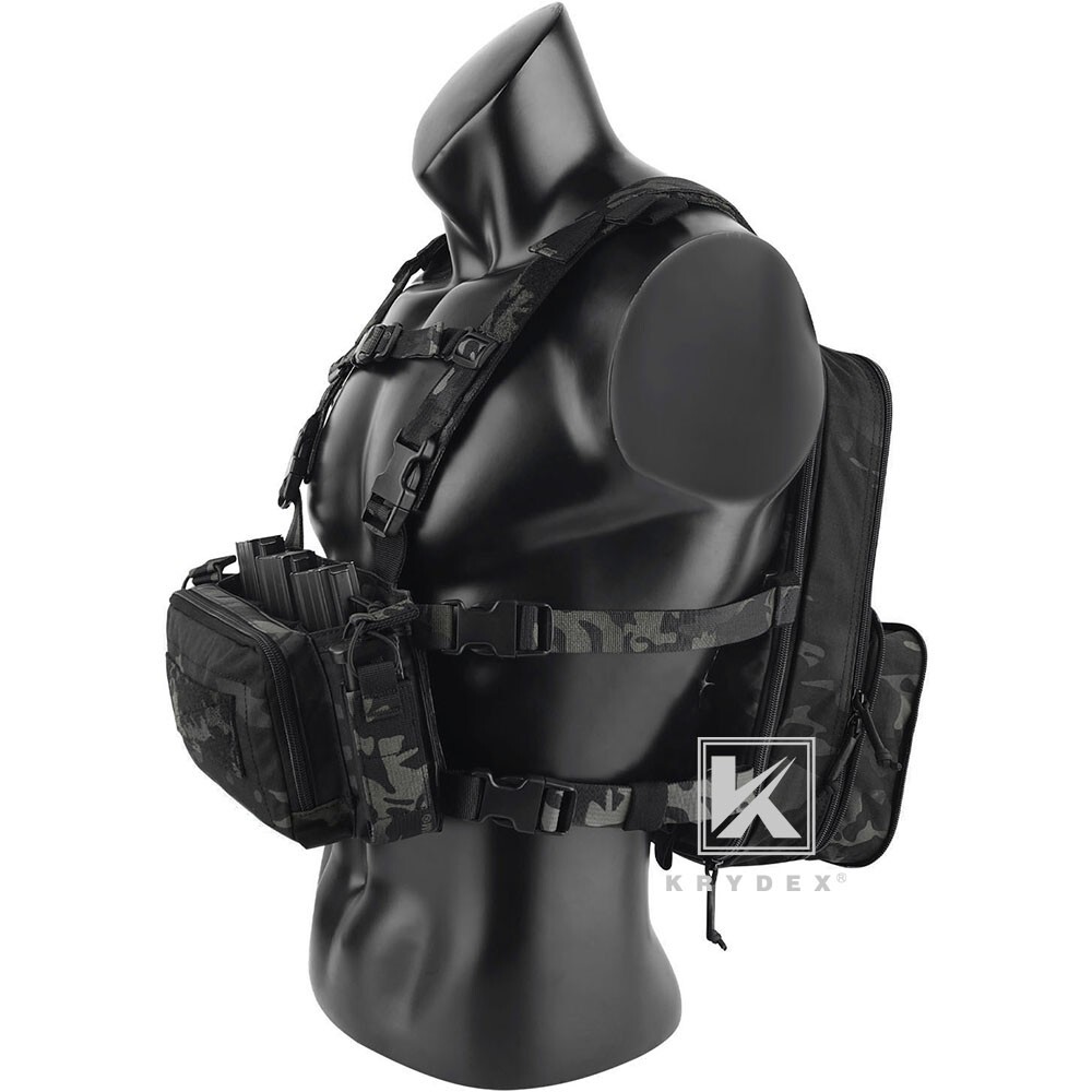 KRYDEX Tactical D3CR Chest Rig Harness D3 Flatpack Backpack MOLLE Rucksack MK
