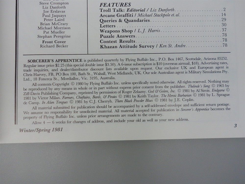 Sorcerer's Apprentice: Issue #9/10