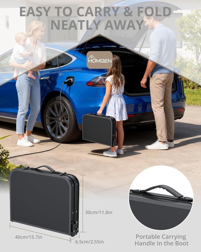 Foldable Lightweight Camping Table - Adjustable Heights 10/20/30 Inch