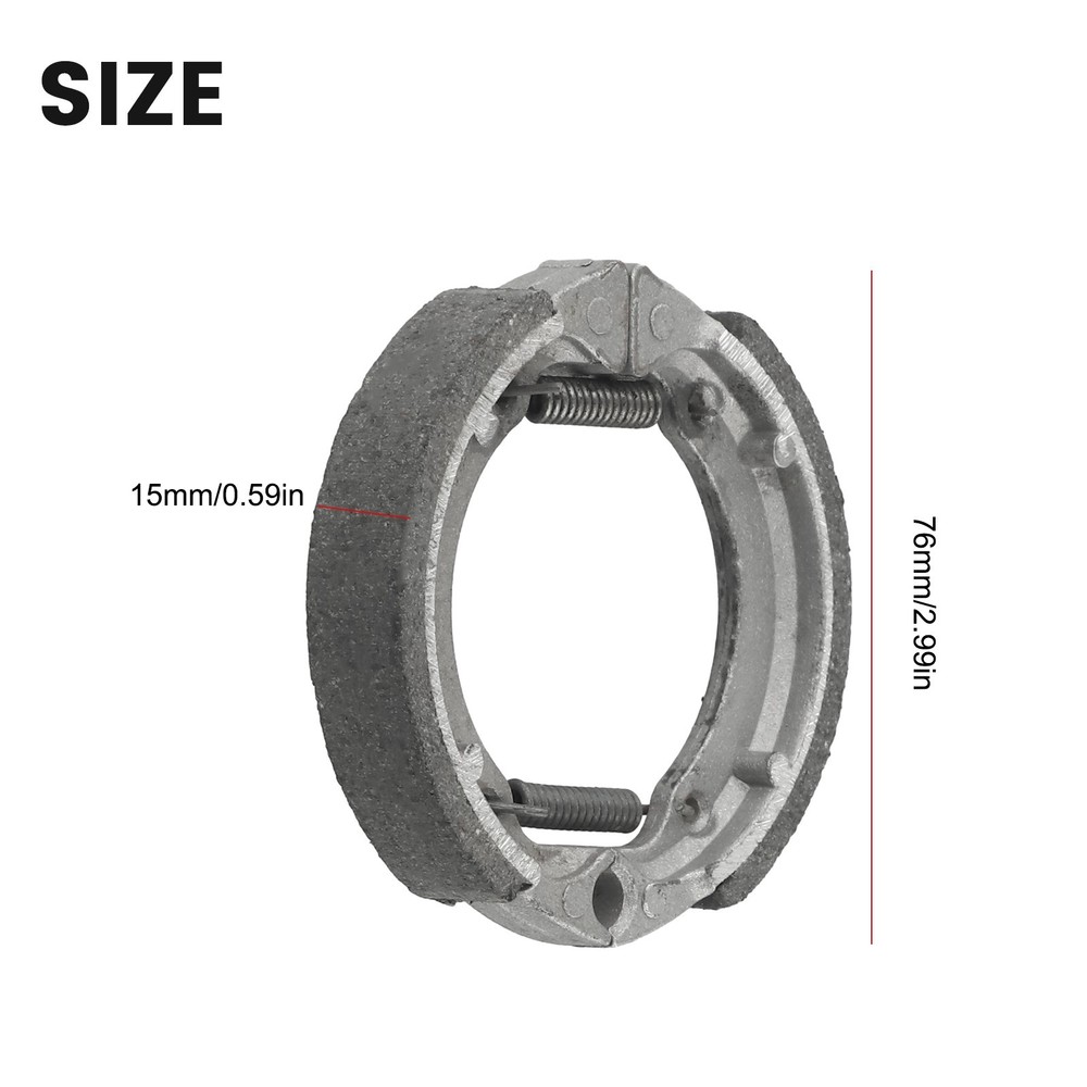 Caliper Drum Caliper Replacement New US Spring Load E-Bicycle Brake Shoes Pads