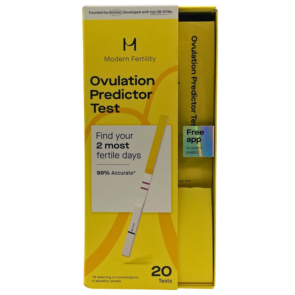Modern Fertility Ovulation Predictor Test 20 Tests – 3 Pack – New