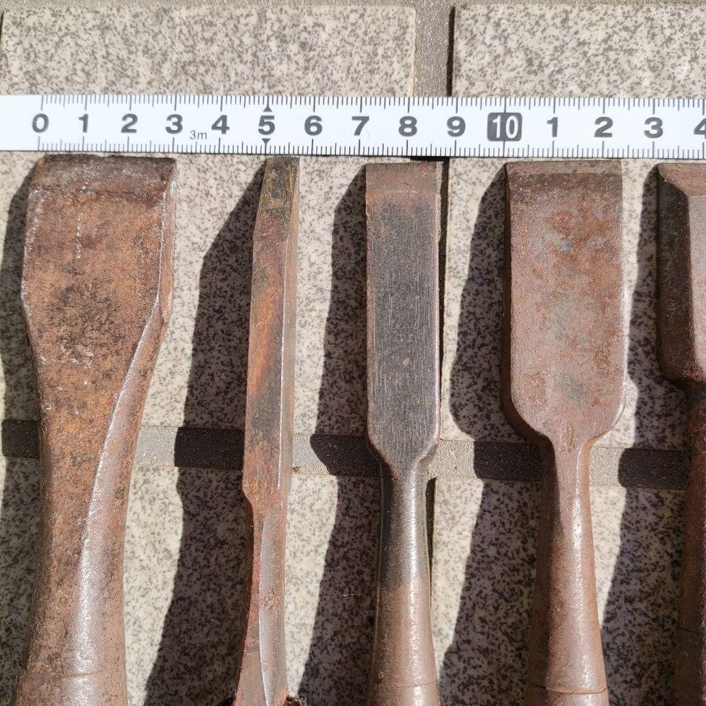 Vintage Japanese Chisel Set Tool Carpentry