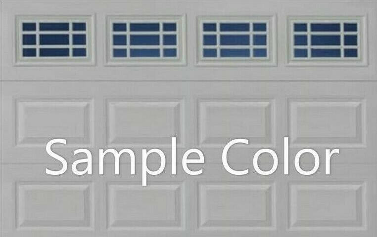 4 Amarr Prairie Replacement Inserts for Short Panel Amarr Garage Charcoal Gray