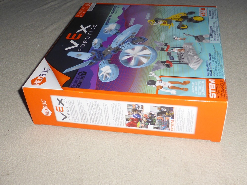 NEW HEXBUG VEX ROBOTICS STEM STARTER SET NIB DISCOVERY COMMAND EXPLORER