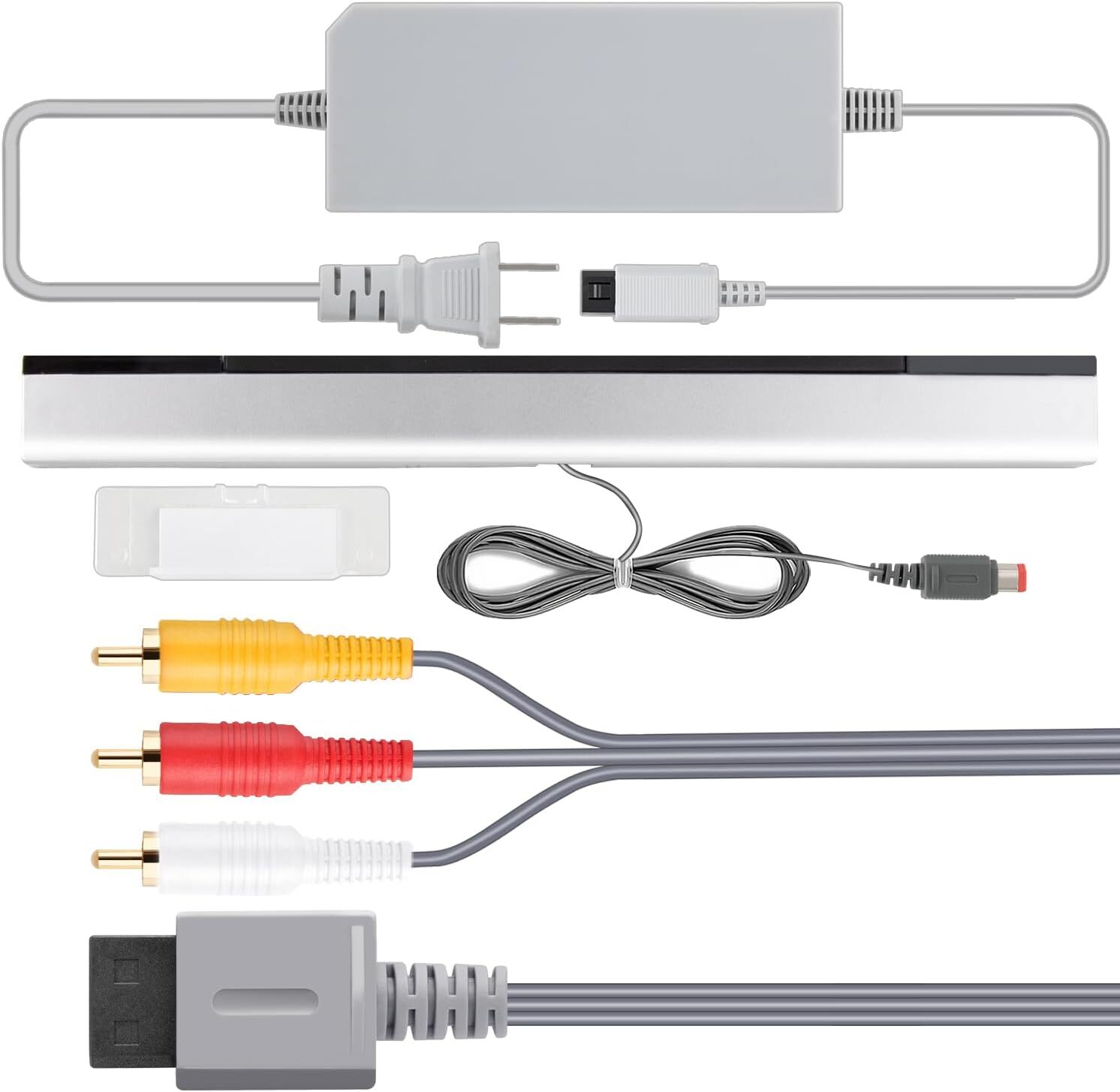 AC Power Supply Charging Adapter Cable Charger For Nintendo Wii U GamePad Lot