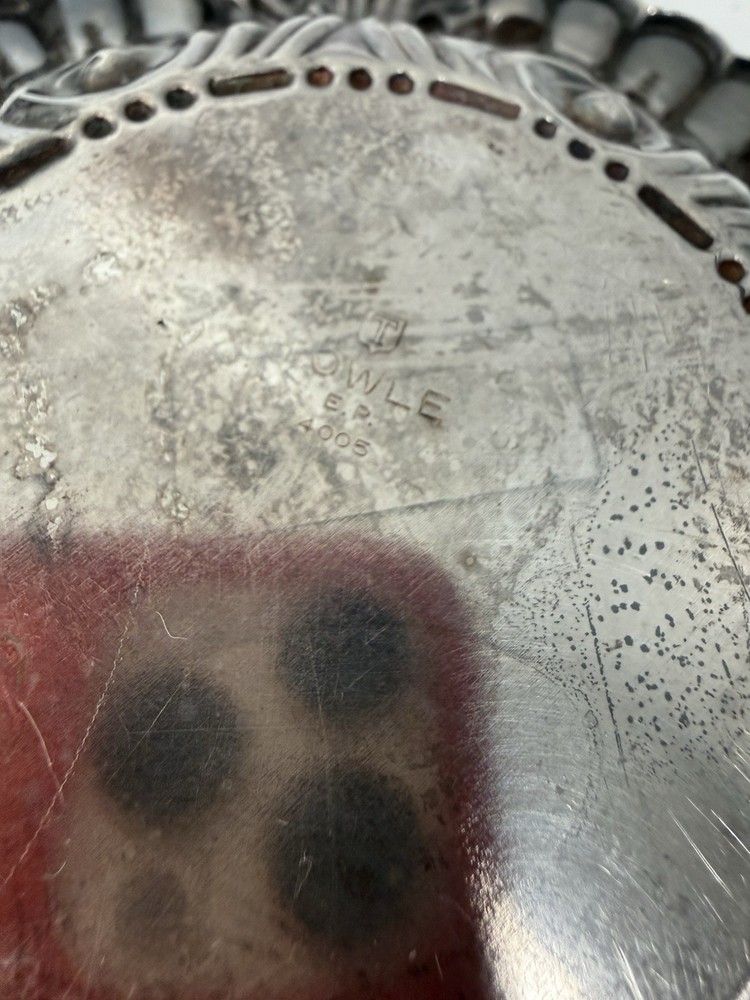 TOWLE EP 4005 Dish Silver plated