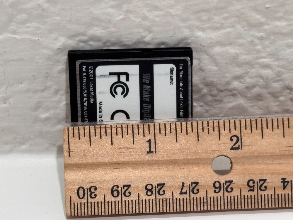 Lexar Media 16 MB 8x CompactFlash (CF) Memory Card USB Enabled w/ Case