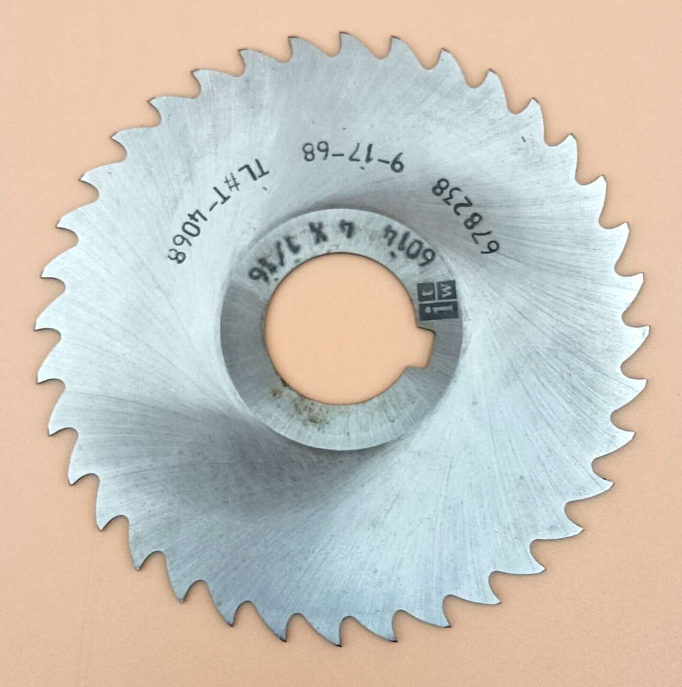 ROBBJACK C40-0625-32-72 4" Diameter 1" Arbor 72 Teeth Solid Carbide Saw