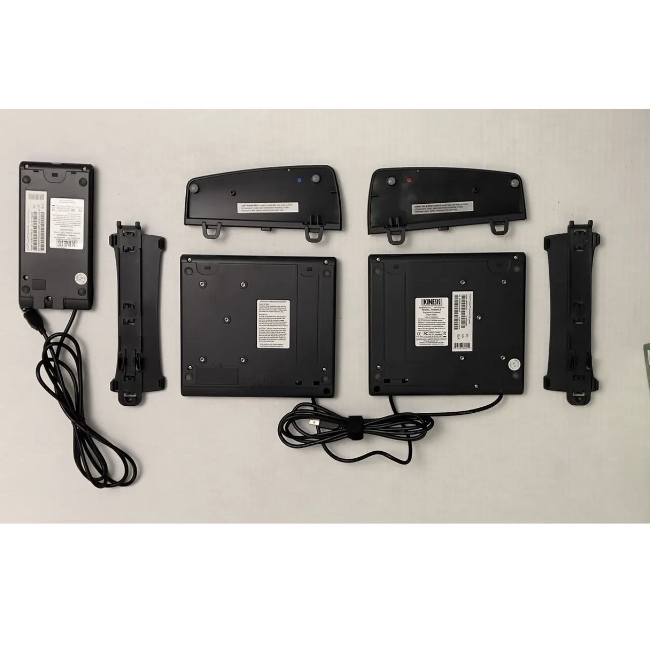 Kinesis Freestyle 2 Ergonomic Split Keyboard KB800, Lifters & Number Keypad