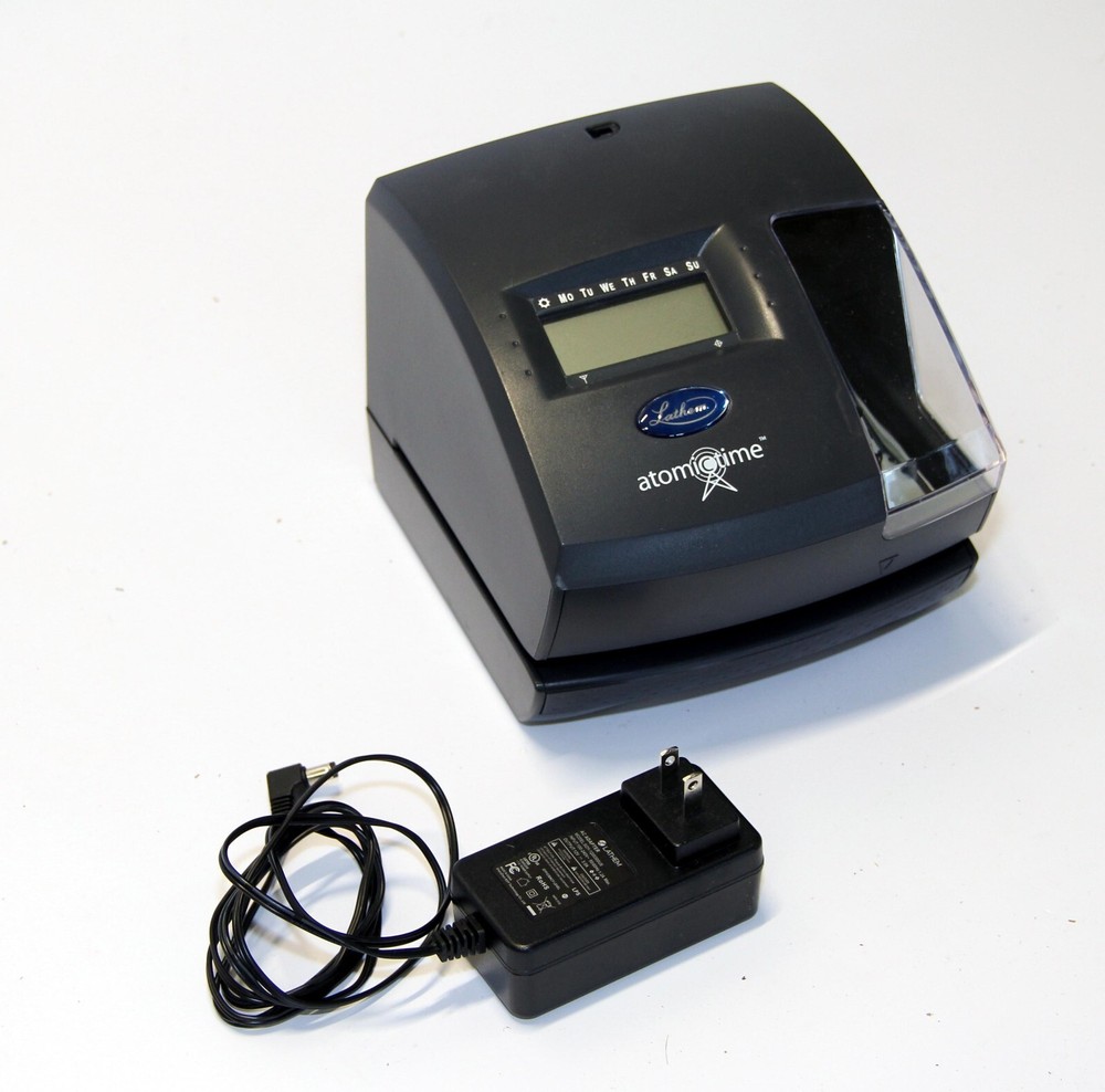 Lathem 1600E Tru-Align Atomic Time Clock