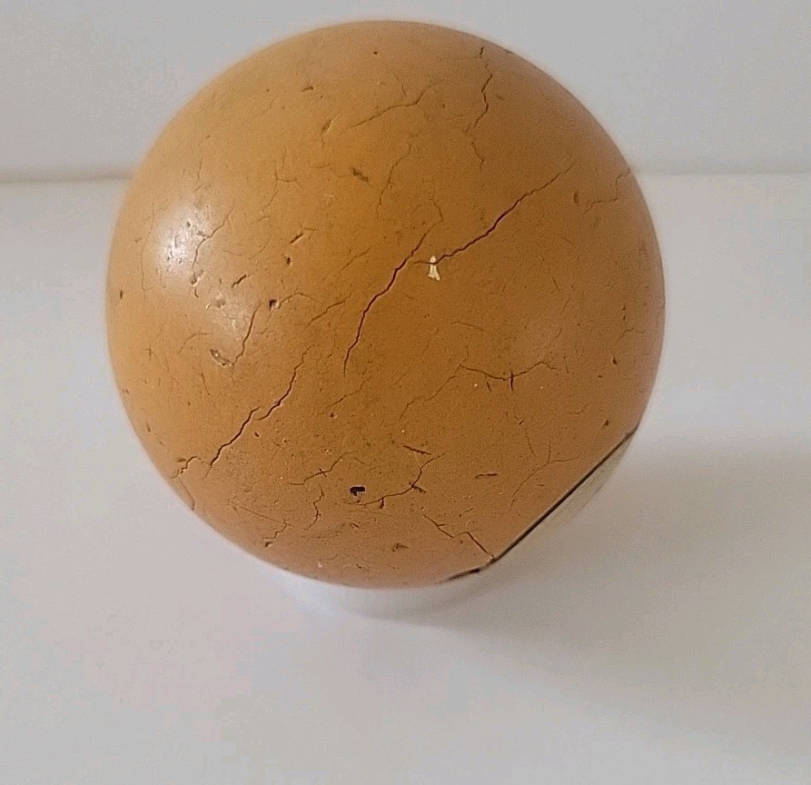 Vintage No. 5 Solid Orange Pool Ball Billiard 2" Replacement (F)