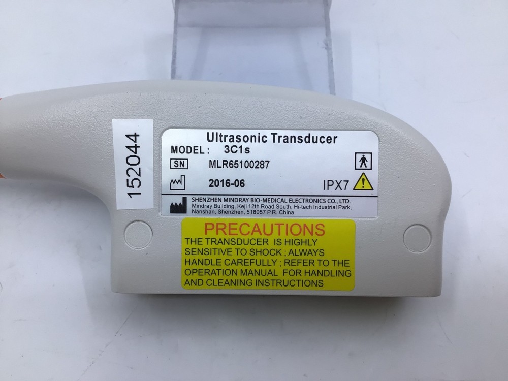Mindray 3C1s Convex Array Ultrasound Probe