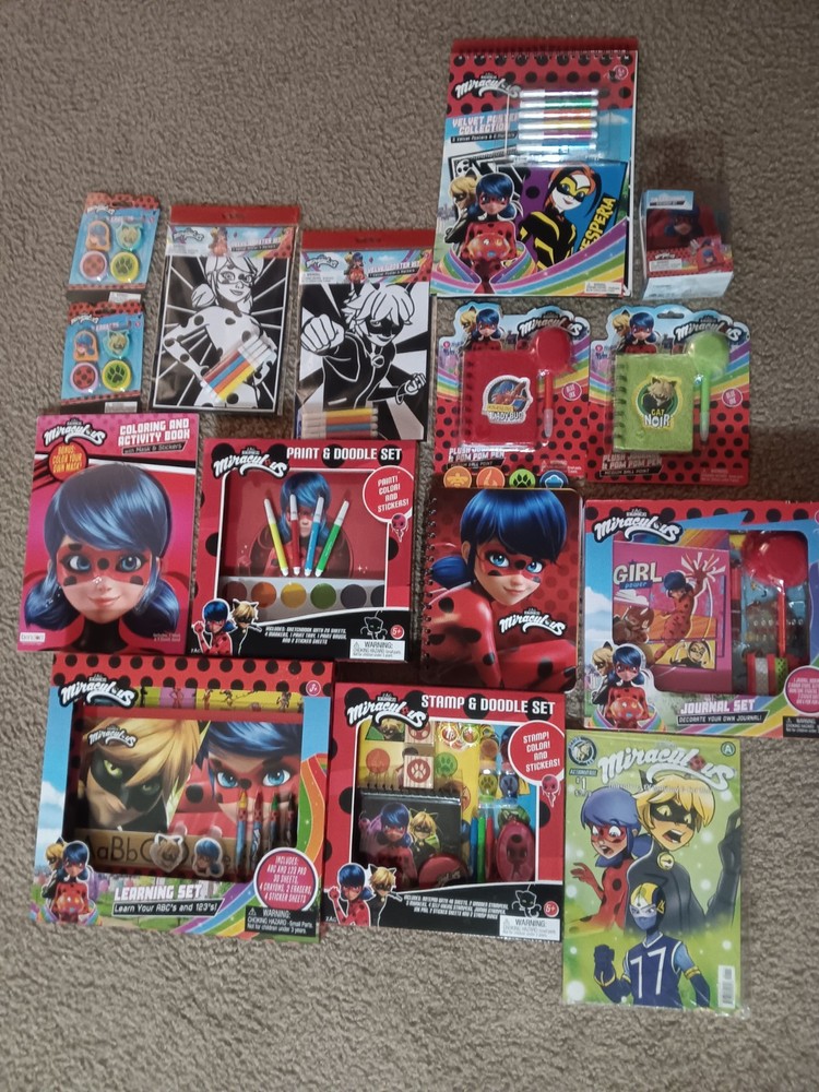Miraculous Ladybug Activity Sets, etc...