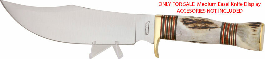 Displays Medium Easel Knife Display Plexiglass For Medium Folding / Fixed Knife