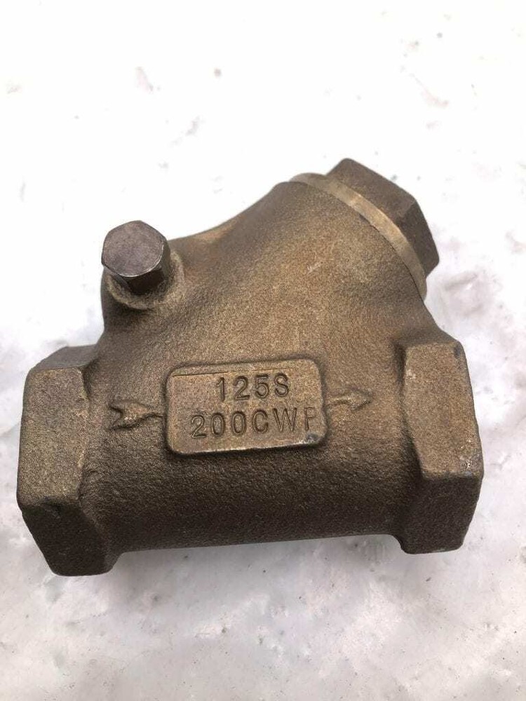 1" Bronze Y-Strainer Valve 200CWP 125S